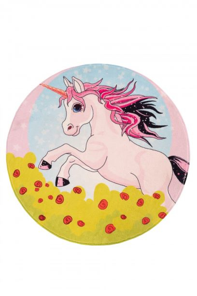 Obsession Kids Juno Unicorn szőnyeg - 120x120 (kör)