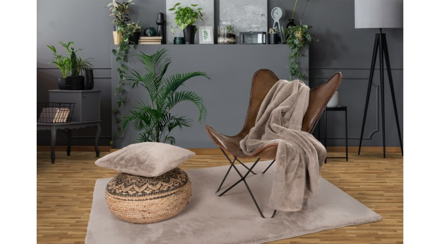 Lalee Home Deco Heaven Blanket Taupe takaró - 230x250
