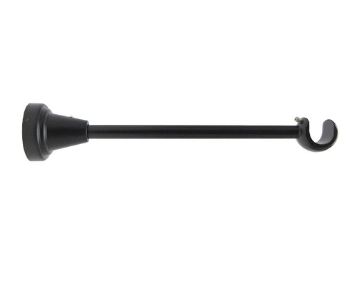 16 mm Konzol Klasszik Szimpla Nyitott Fekete 16KONZOLB5