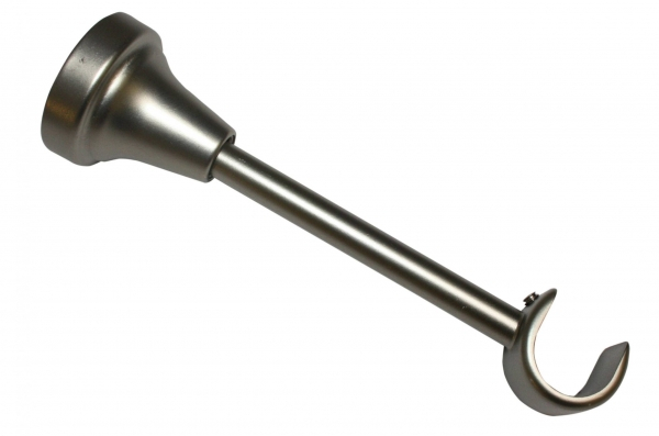 19mm Europa tartókonzol nyitott 14cm, ezüst-szatén 30008