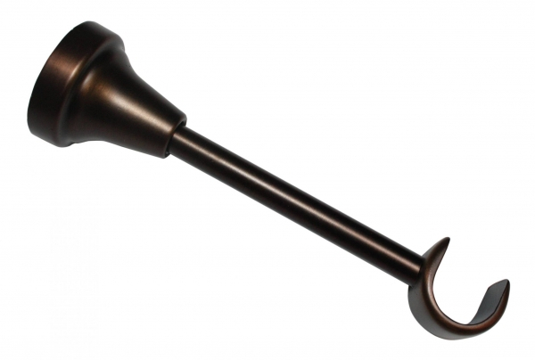19mm Europa tartókonzol nyitott 14cm, bronz 31154