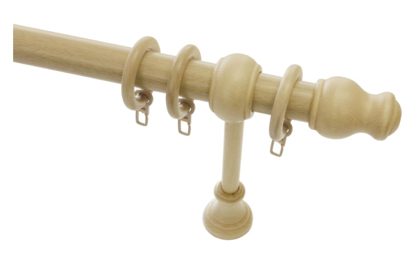 28mm Lugano Classic rúdkarnis szett natúr 120cm 5600