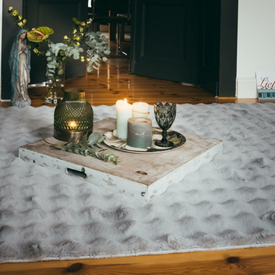Obsession Skins Aspen 485 Silver szőnyeg - 60x100