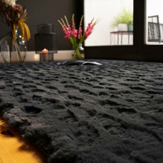 Obsession Skins Valley 245 Anthracite szőnyeg - 80x150