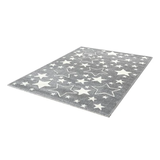 Amigo 329 ezüst gyerekszőnyeg csillagokkal - 80x150
