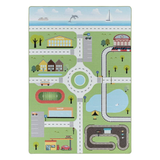 Play 2902 zöld gyerekszőnyeg - 100x150